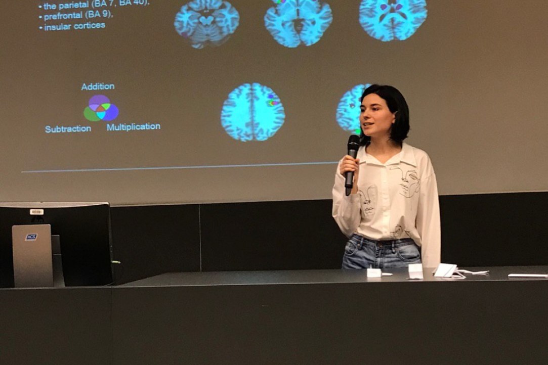 Иллюстрация к новости: Ксения Конопкина приняла участие в международной конференции Cognitive Science Arena в Италии