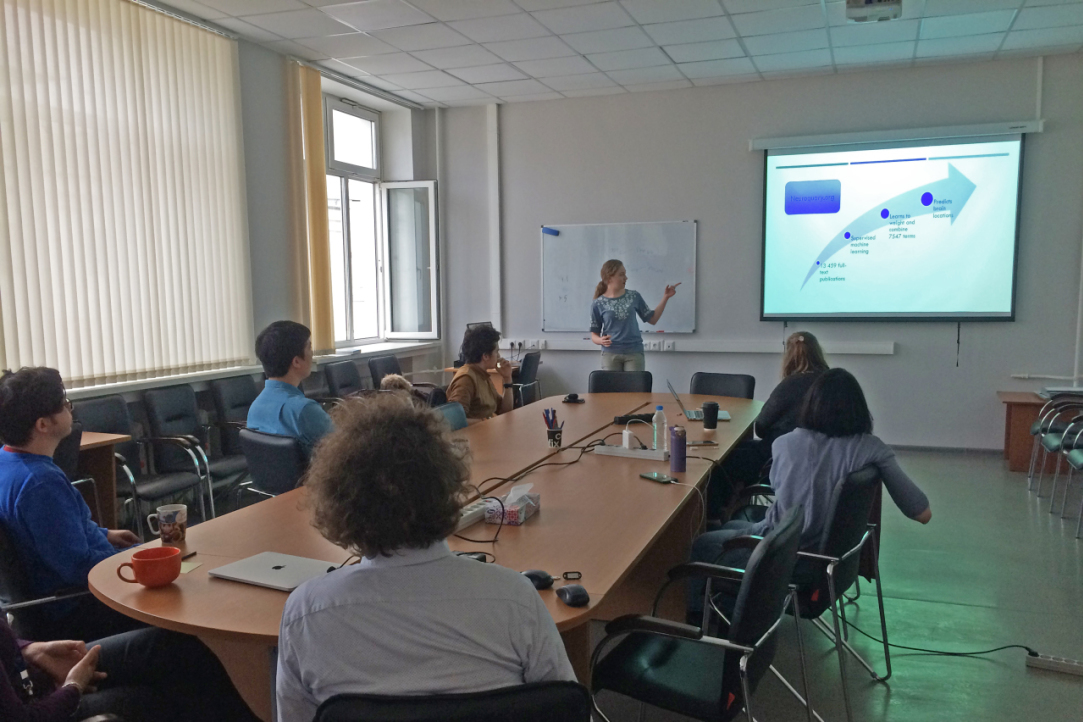 Illustration for news: Maria Nosyreva held a seminar on fMRI meta-analysis approaches