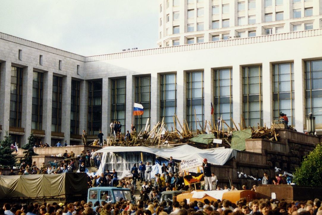 Белый дом, Москва, 1991 г.