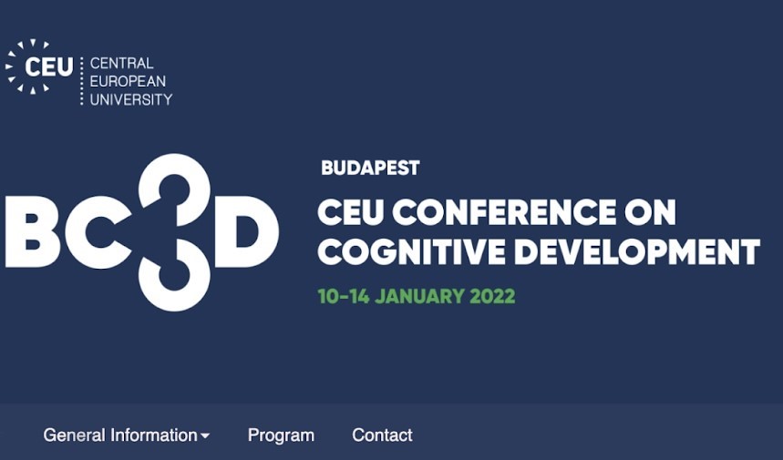 Участие сотрудников нашей лаборатории в конференции CEU Conference on Cognitive Development