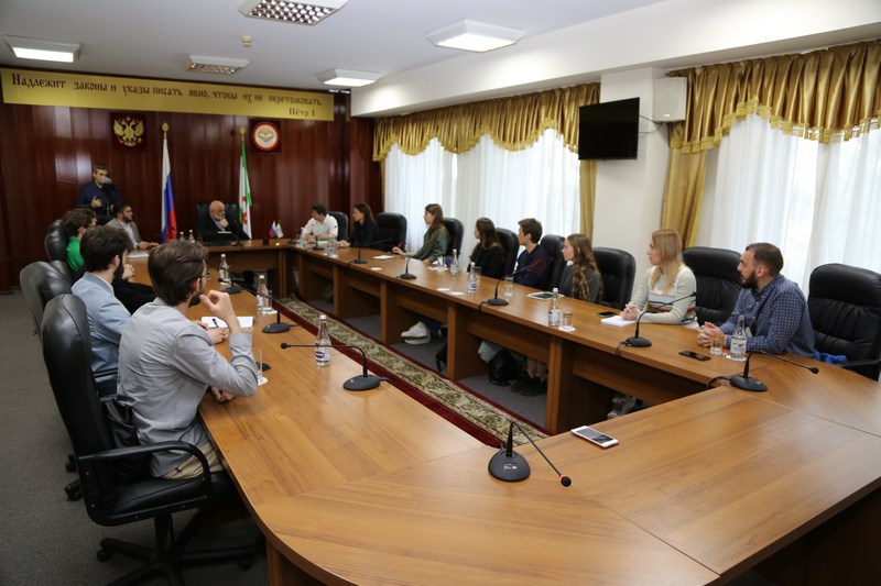 Встреча в Народном Собрании Республики Ингушетия