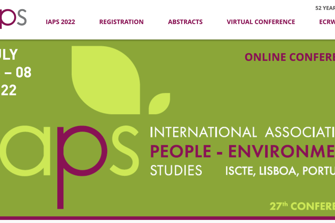 Members of Environmental Psychology Research and Study Group participated in 27th IAPS International Conference