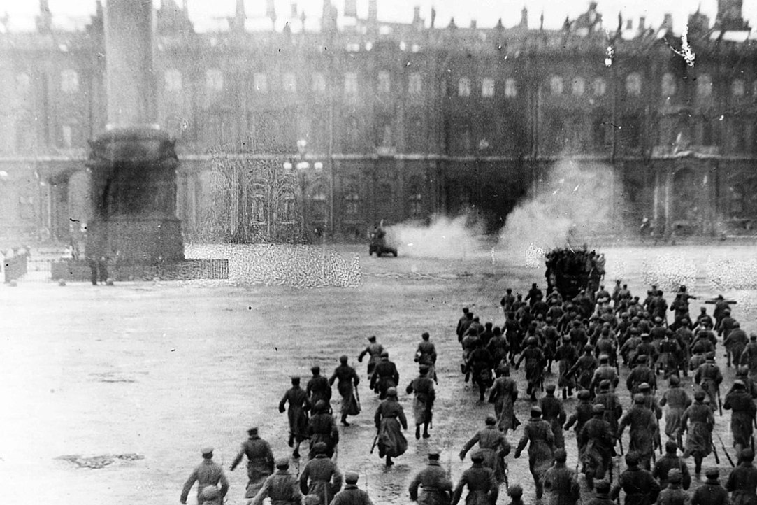 STORMING OF THE WINTER PALACE, RECONSTRUCTION