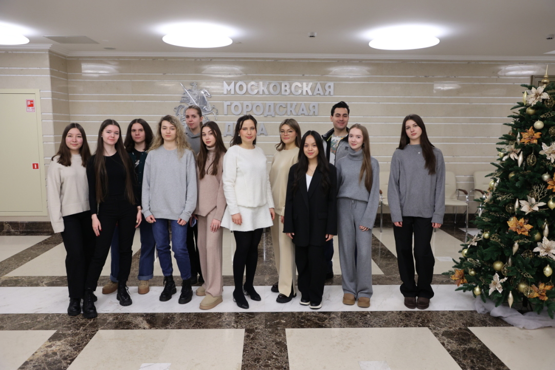 Студенты факультета социальных наук побывали с экскурсией в Московской городской думе