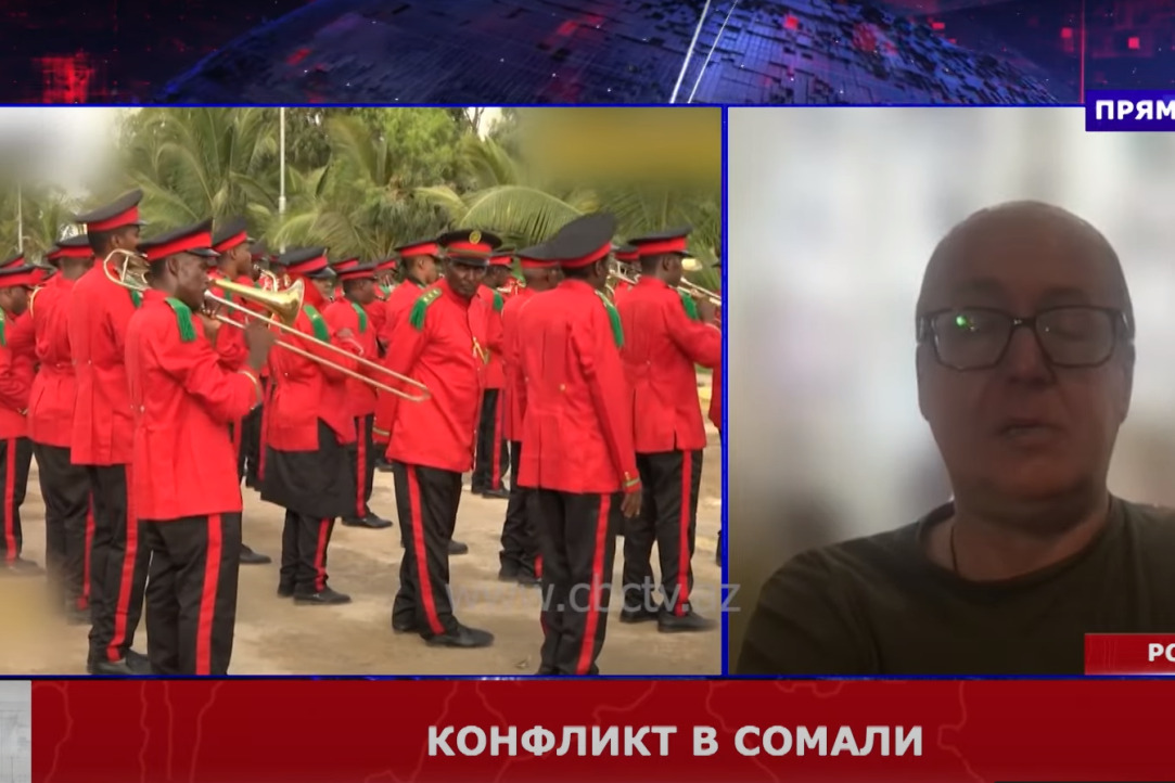 Иллюстрация к новости: Андрей Коротаев, директор ЦИСР, принял участие в программе "Африка. Второй фронт?" на азербайджанском канале CBC TV.
